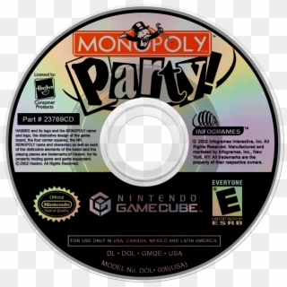Monopoly Party - Kirby Air Ride Disc, HD Png Download