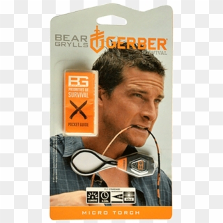 Senter Gerber Bear Grylls Micro Torch - Headset, HD Png Download