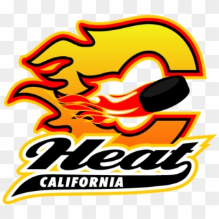 Heat-logo - California Heat Hockey Logo, HD Png Download