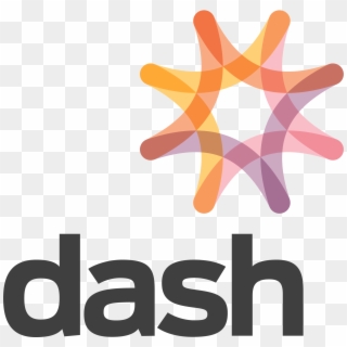 Dash Logo Stacked - Illustration, HD Png Download