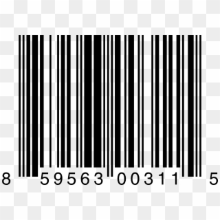 Bar Code Vector Transparent - Zico Chocolate Coconut Water Barcode, HD Png Download