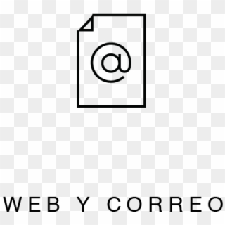 Iconos Servicios Web Acciono Web Correo - Circle, HD Png Download