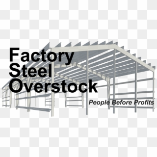 Factory Steel Overstock - Estructuras Metalicas, HD Png Download