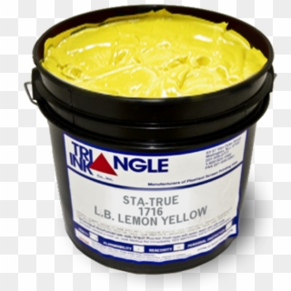 Triangle Sta-true Low Bleed 1716 Lemon Yellow Plastisol - Plastisol, HD Png Download