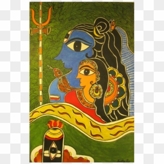 Shiva-shakti - Illustration, HD Png Download