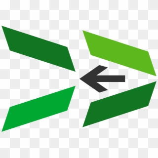 The Three Green Arrow Shapes In The Logo Depict The - Illustration, HD Png Download