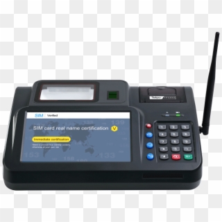 All In One Desktop Pos With Keypad Antenna - Electronics, HD Png Download