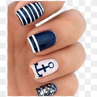 Fashion & Lifestyle Png Transparent Backgrounds Images - Military Navy Nails, Png Download