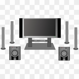 Clipart Library Library Sound System Clipart - Home Theater Clipart Png, Transparent Png