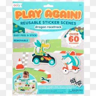 Reusable Sticker Scenes - Toy Vehicle, HD Png Download