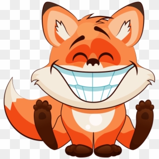 Fox Fun Emoji Stickers Messages Sticker - Fox Emoji Png, Transparent Png