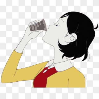 Drink On Girl - Cartoon, HD Png Download