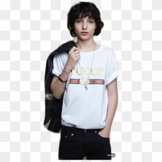 #gucci Gang #finn Wolfhard #celebrity #popular #cute - Stranger Things Cast Modelling, HD Png Download