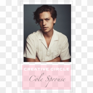 Creative Circle Cole Sprouse - Cole Sprouse, HD Png Download