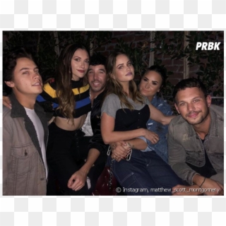 Cole Sprouse, Demi Lovato, Debby Ryan Les Retrouvailles - Alyson Stoner And Cole Sprouse, HD Png Download