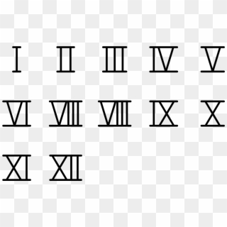 Roman Numeral 2 Png - Roman Number Png, Transparent Png