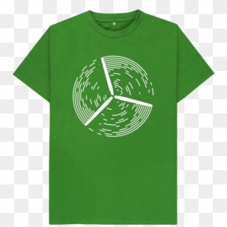 Rapanui Green Turbine Icon Limited Edition T-shirt - Graphic Design, HD Png Download