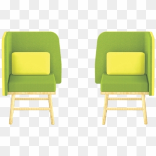 L Back Easy Chair, HD Png Download