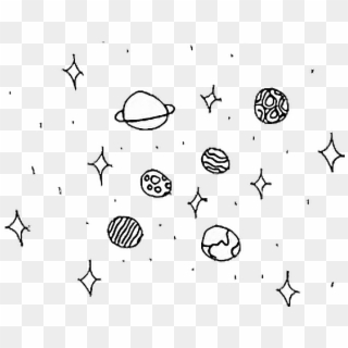 Stars And Planets Drawings, HD Png Download