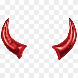 #devil #horns #red #shiny #devilhorns - Realistic Devil Horns Png, Transparent Png