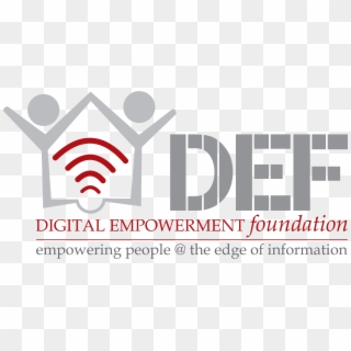 Def Logo 300 Dpi - Digital Empowerment Foundation, HD Png Download
