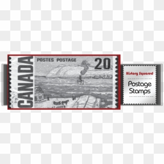 History Squared Postage Stamps - The Ferry, Quebec, HD Png Download