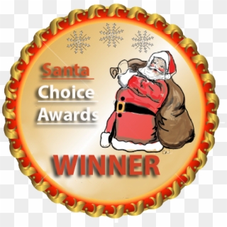 The Santa Choice Award Winning Seal - Santa Award, HD Png Download