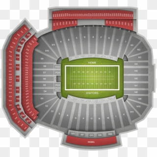 Ole Miss Png - Soccer-specific Stadium, Transparent Png