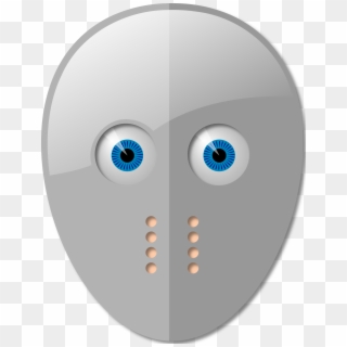 This Free Icons Png Design Of Hockey Mask And Eyes - Cartoon Hockey Mask, Transparent Png