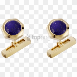 Free Png Cartier Lapis Cufflinks Png Image With Transparent - Bouton Manchette Lapis Lazuli, Png Download