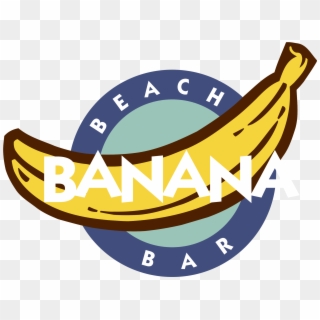 Banana Beach Bar 01 Logo Png Transparent - Banana, Png Download