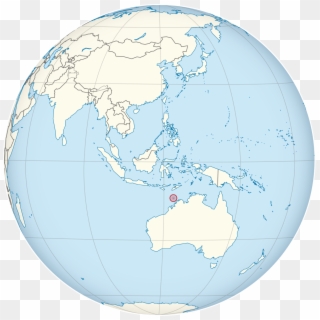Singapore On Globe Map, HD Png Download