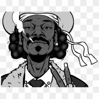 Snoop Dogg Clipart Drawing - Snoop Dogg Cartoon Drawing, HD Png Download