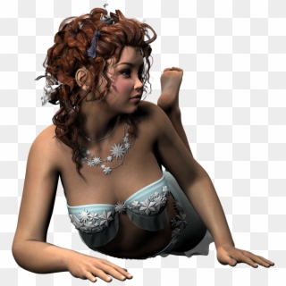 Fantasy Woman Pose Female Girl Png Image - Sexy Fantasy Girl, Transparent Png
