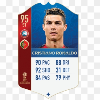 Cristiano Ronaldo Fifa 18 World Cup Icons - World Cup Cards Fifa 18, HD Png Download