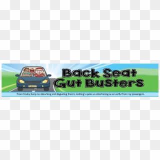 Back Seat Gut Busters - Poster, HD Png Download