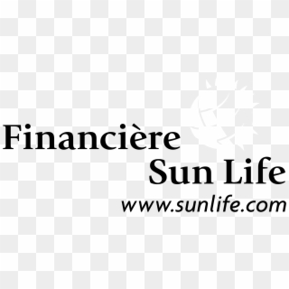 Financiere Sun Life Logo Black And White - Sun Life Financial, HD Png Download