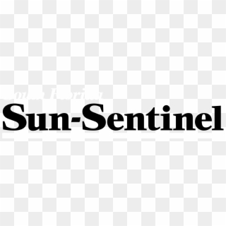 Sun Sentinel Logo Black And White - Sun Sentinel, HD Png Download