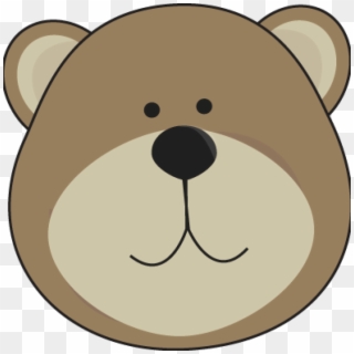Bear Nose Clipart - Bear Face Png Clipart, Transparent Png