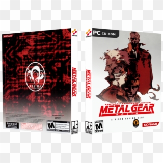 Metal Gear Solid Box Art Cover - Metal Gear Solid Cover, HD Png Download
