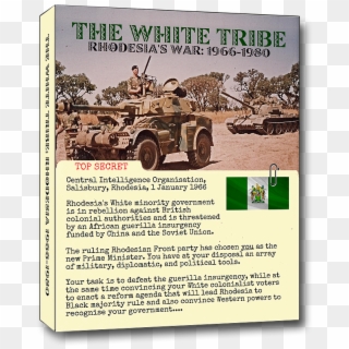 Rhodesia 3-d Box Green On Transparent Bg - Armored Car, HD Png Download