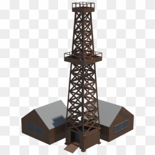 Conventional Derrick - Observation Tower, HD Png Download