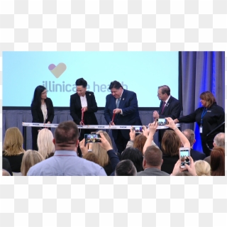 Ribbon Cutting For Illinicare Health - Seminar, HD Png Download