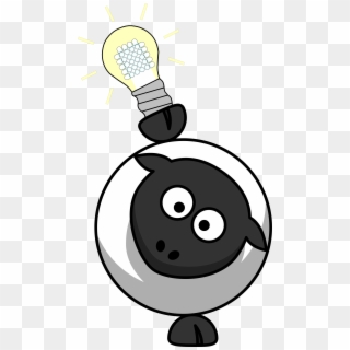 This Free Icons Png Design Of Led Sheep - Cartoon Light Bulb Off, Transparent Png