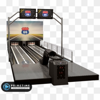 Highway66 Road Theme Bowl - Highway 66 Mini Bowling, HD Png Download