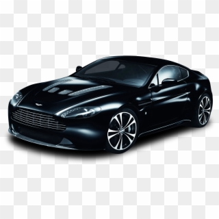 Black Aston Martin - Aston Martin V12 Vantage Carbon, HD Png Download
