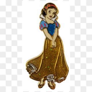 Princess Snow White Glitter Dress - Cartoon, HD Png Download