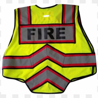 Fire / Ems Safety Vest - Fire Ninja Safety Vest, HD Png Download