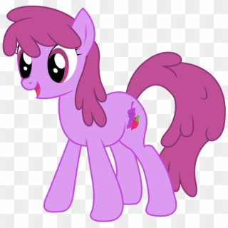 My Little Pony Iron Pony Berryshine Character - Mlp Strawberry Cutie Mark, HD Png Download