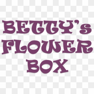 Betty's Flower Box - Poster, HD Png Download